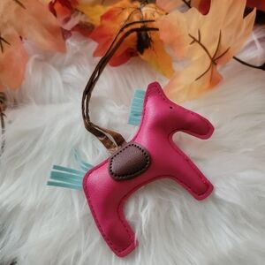 Final✅️ Pink Horse-Shaped Keychain
